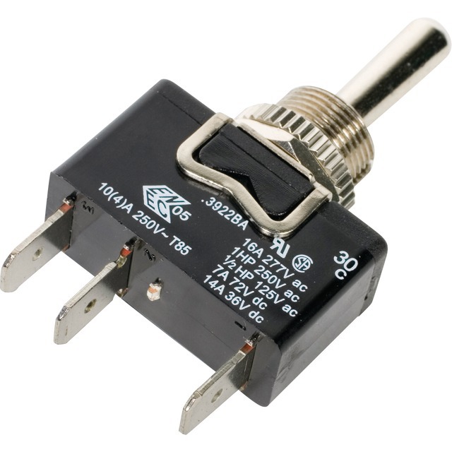 Interrupteur A Levier Metal 2 Positions Mom-off-mom 3 Bornes référence fournisseur 253933